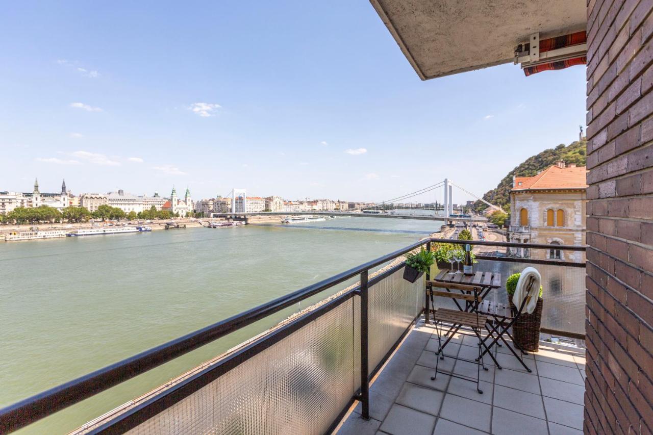 Luxury With A Beautiful View For The Danube River Apartament Budapeszt
